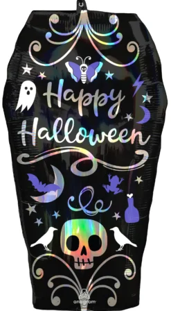 Happy Halloween arkku hologrammi erikoismuotofolio
