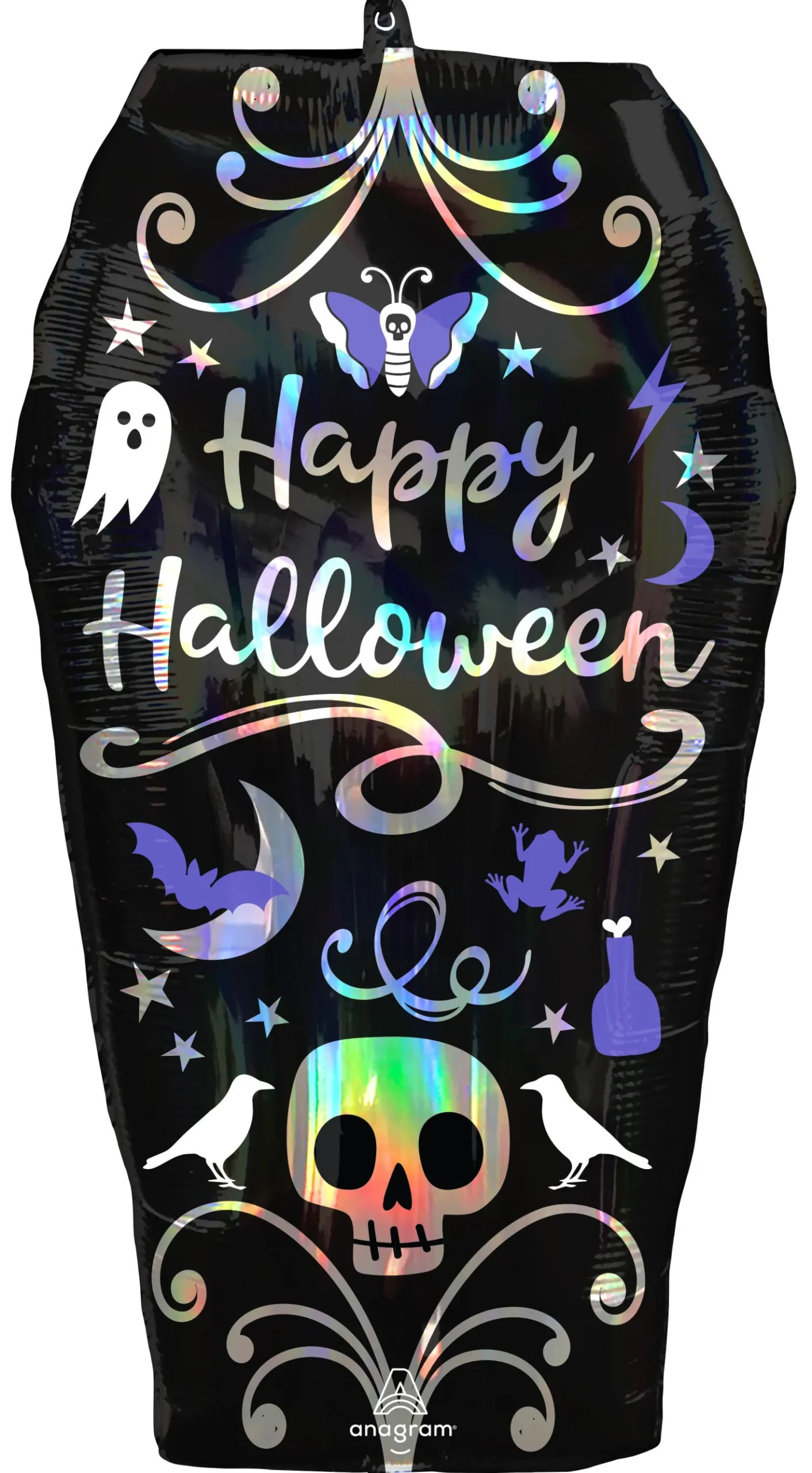 Happy Halloween arkku hologrammi erikoismuotofolio