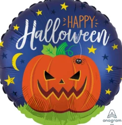 Happy Halloween kurpitsa foliopallo