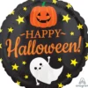 Happy Halloween kurpitsa ja haamu foliopallo