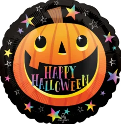 Happy Halloween naurava kurpitsa foliopallo