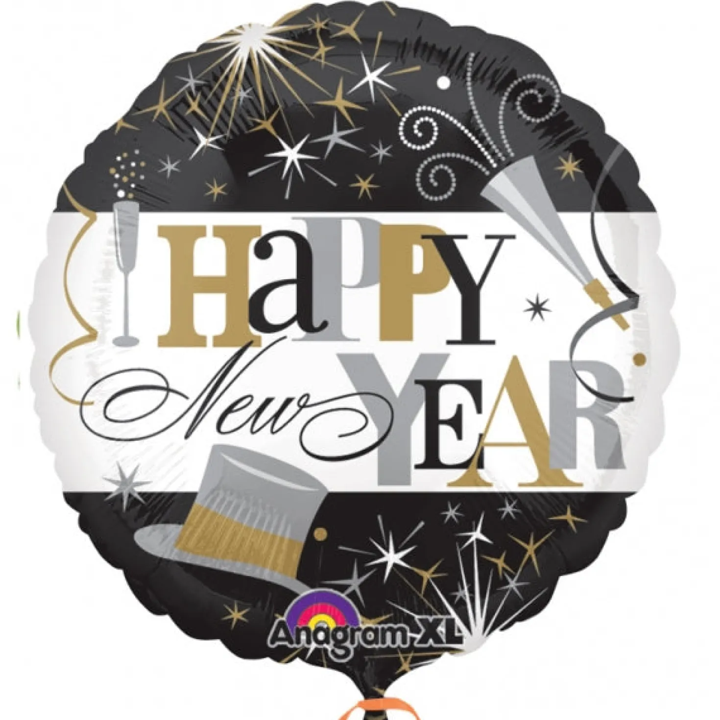 Happy New Year foliopallo
