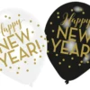 Happy new year ilmapallo 27,5, cm 6 kpl/pss