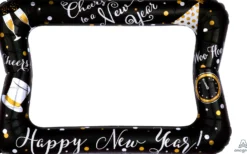 Happy New Year puhallettava selfiekehys