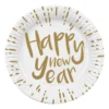 Happy New Year suuri pahvilautanen 10 kpl/pkt
