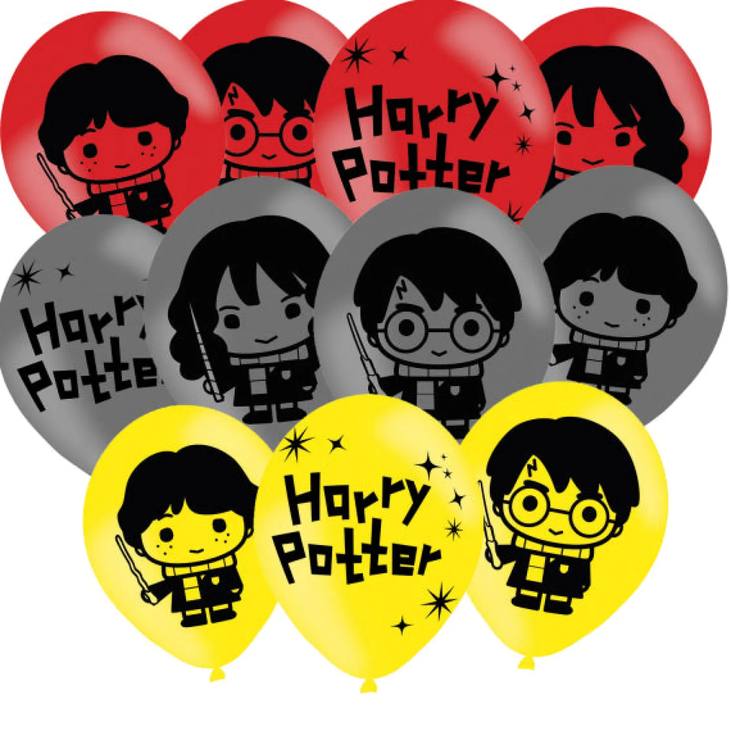 Harry Potter ilmapallo 28 cm 6 kpl/pss