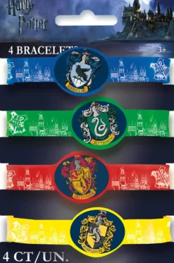 Harry Potter kaverilahja silikonirannekkeet 4 kpl/pkt