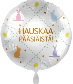Hauskaa pääsiäistä foliopallo