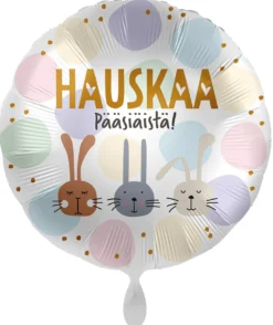 Hauskaa pääsiäistä puput foliopallo