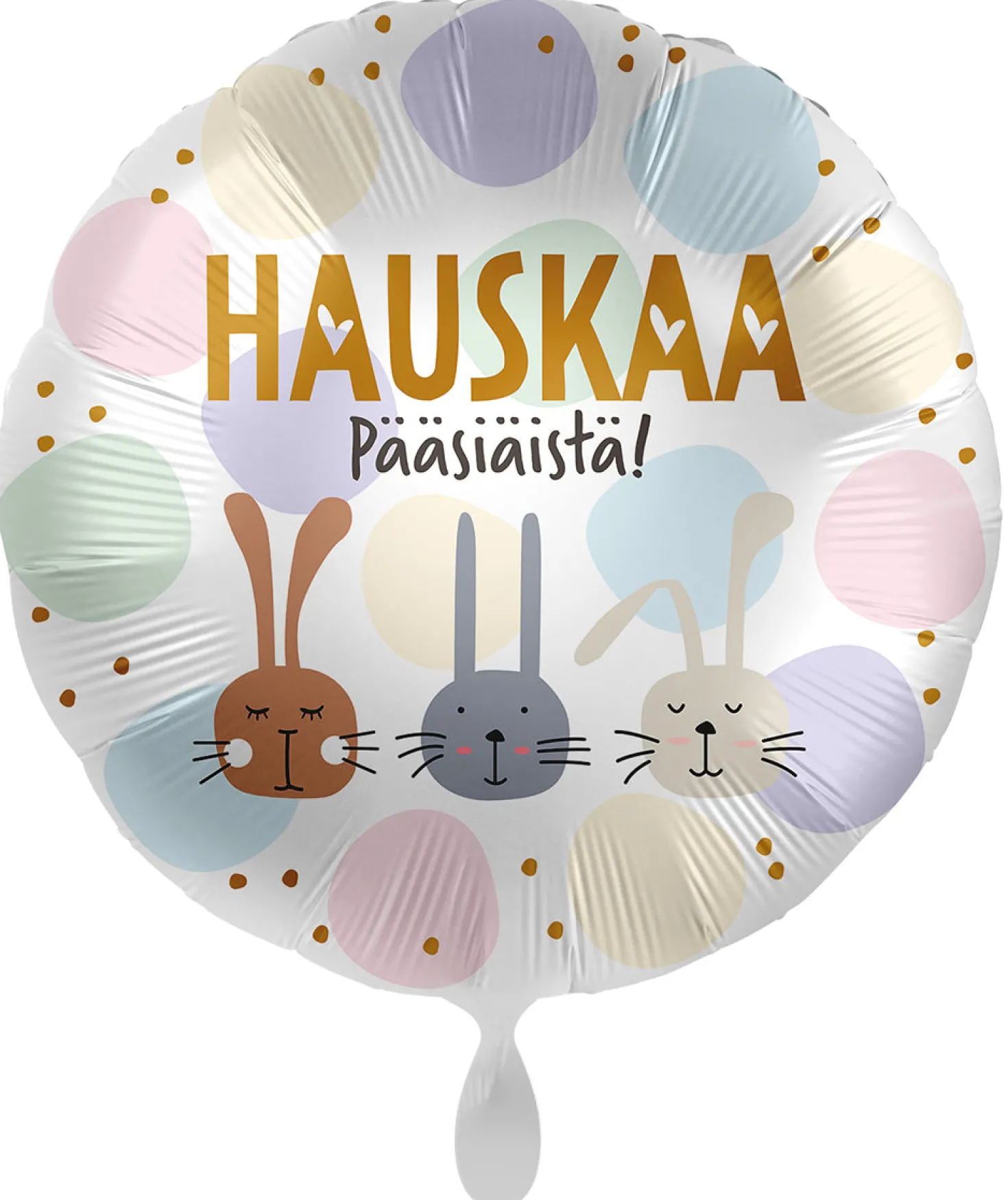 Hauskaa pääsiäistä puput foliopallo