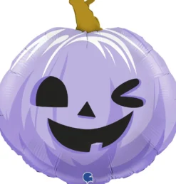 Hauska kurpitsa foliopallo violetti