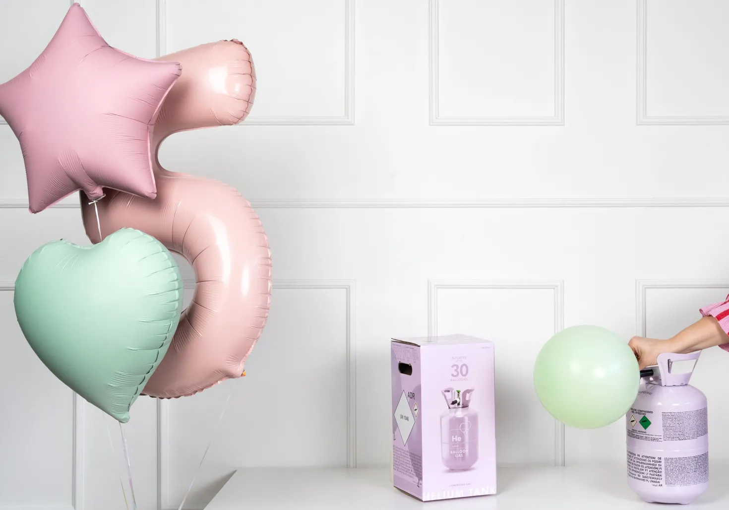 Helium kotipakkaus ilmapallojen täyttöön M