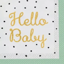 Hello Baby suuri lautasliina 16 kpl/pkt