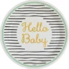 Hello Baby suuri pahvilautanen 8 kpl/pkt