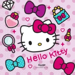 Hello Kitty lautasliina 33 x 33 cm 20kpl/pkt