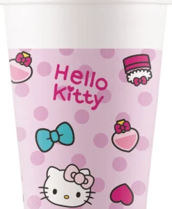 Hello Kitty pahvimuki 200 ml 8 kpl/pkt