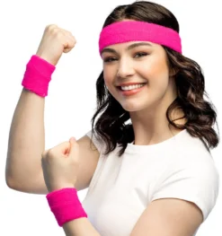 Hikinauhat neon pinkki
