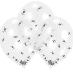 Hämähäkki ilmapallo 27 cm läpikuultava 6 kpl/pss