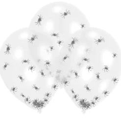 Hämähäkki ilmapallo 27 cm läpikuultava 6 kpl/pss