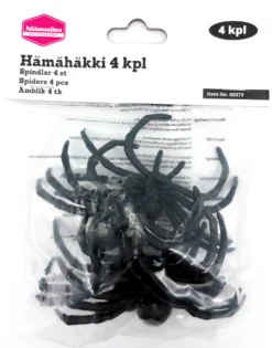 Hämähäkki suuri 4 kpl/pkt