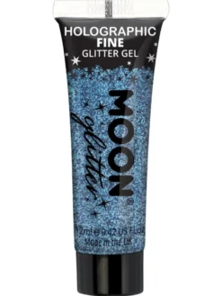 Holografinen glittergeeli hienojakoinen sininen 12 ml