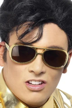 Hupilasit Elvis, kullanväriset