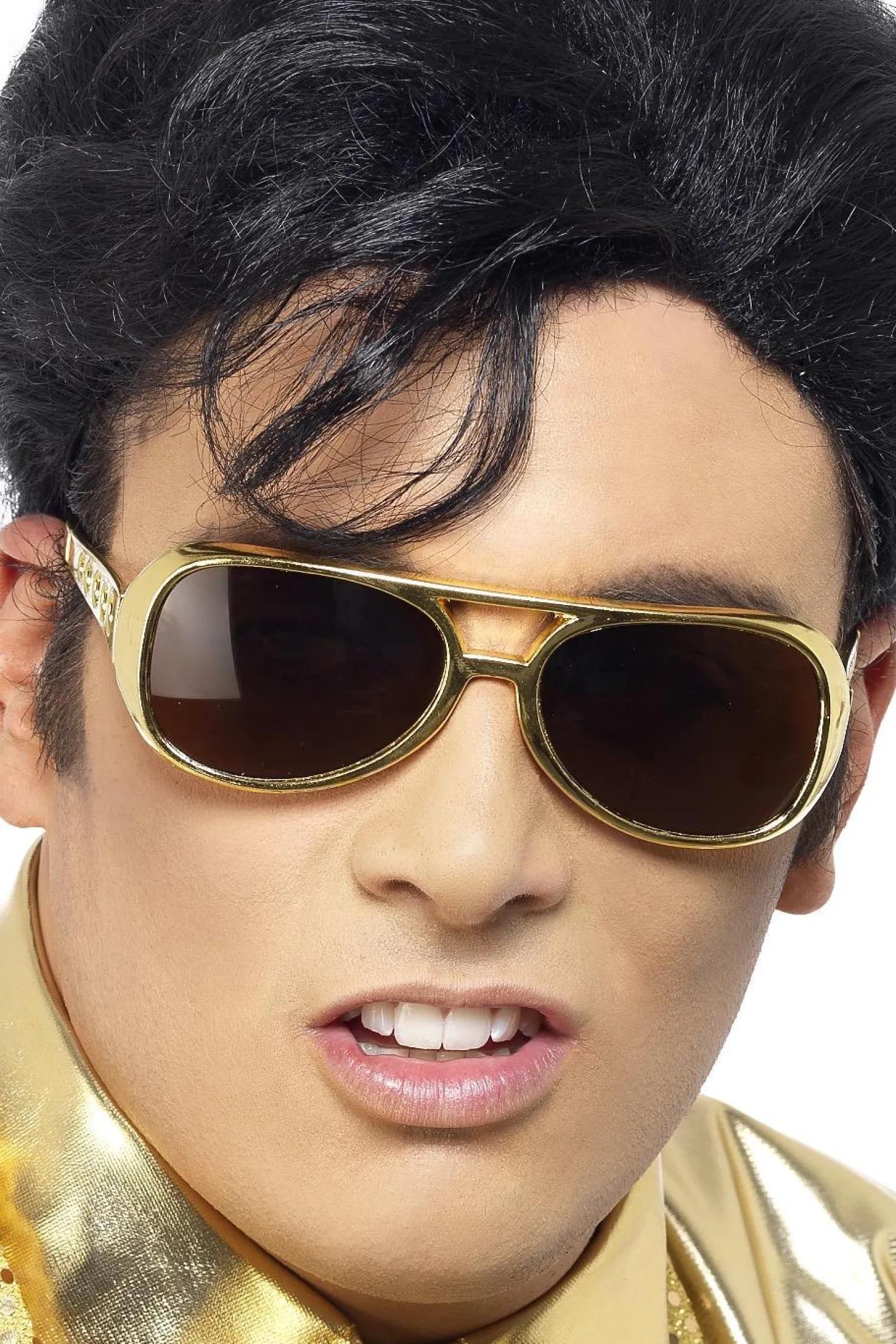 Hupilasit Elvis, kullanväriset