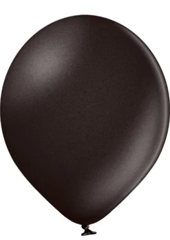 Ilmapallo 30 cm metallinhohtomusta 8 kpl/pss