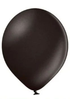 Ilmapallo 30 cm metallinhohtomusta 25 kpl/pss