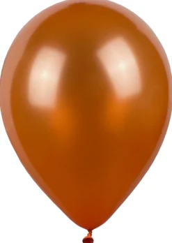 Ilmapallo 28 cm metallinhohto-oranssi 50 kpl/pss