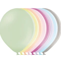 Ilmapallo 30 cm pastellivärisekoitus 8 kpl/pss