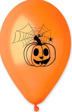 Ilmapallo Halloween kurpitsa 30 cm 5 kpl/pss