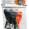 Ilmapallo Happy Halloween 30 cm oranssi ja musta 5 kpl/pss
