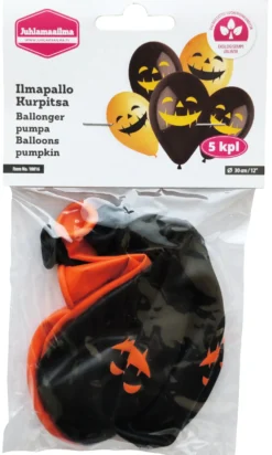 Ilmapallo Kurpitsa 30 cm 5 kpl/pss