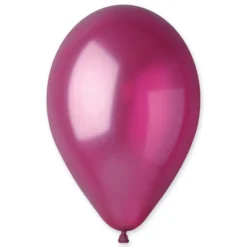 Ilmapallo metallinhohto burgundinpunainen 33 cm 50 kpl/pss