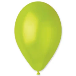 Ilmapallo metallinhohto vaaleanvihreä 33 cm 50 kpl/pss