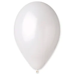 Ilmapallo metallinhohto valkoinen 33 cm 50 kpl/pss