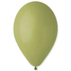 Ilmapallo oliivinvihreä 33 cm 50 kpl/pss