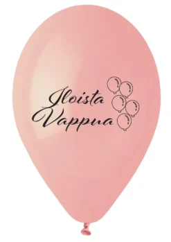 Iloista vappua ilmapallo 30 cm 5 kpl/pss