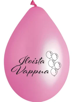 Iloista vappua ilmapallo neon 30 cm 5 kpl/pss