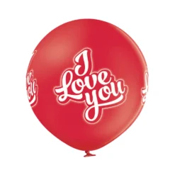I Love You jätti-ilmapallo 60 cm