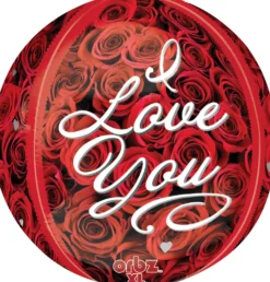 I Love You pallokas 3D muotofoliopallo