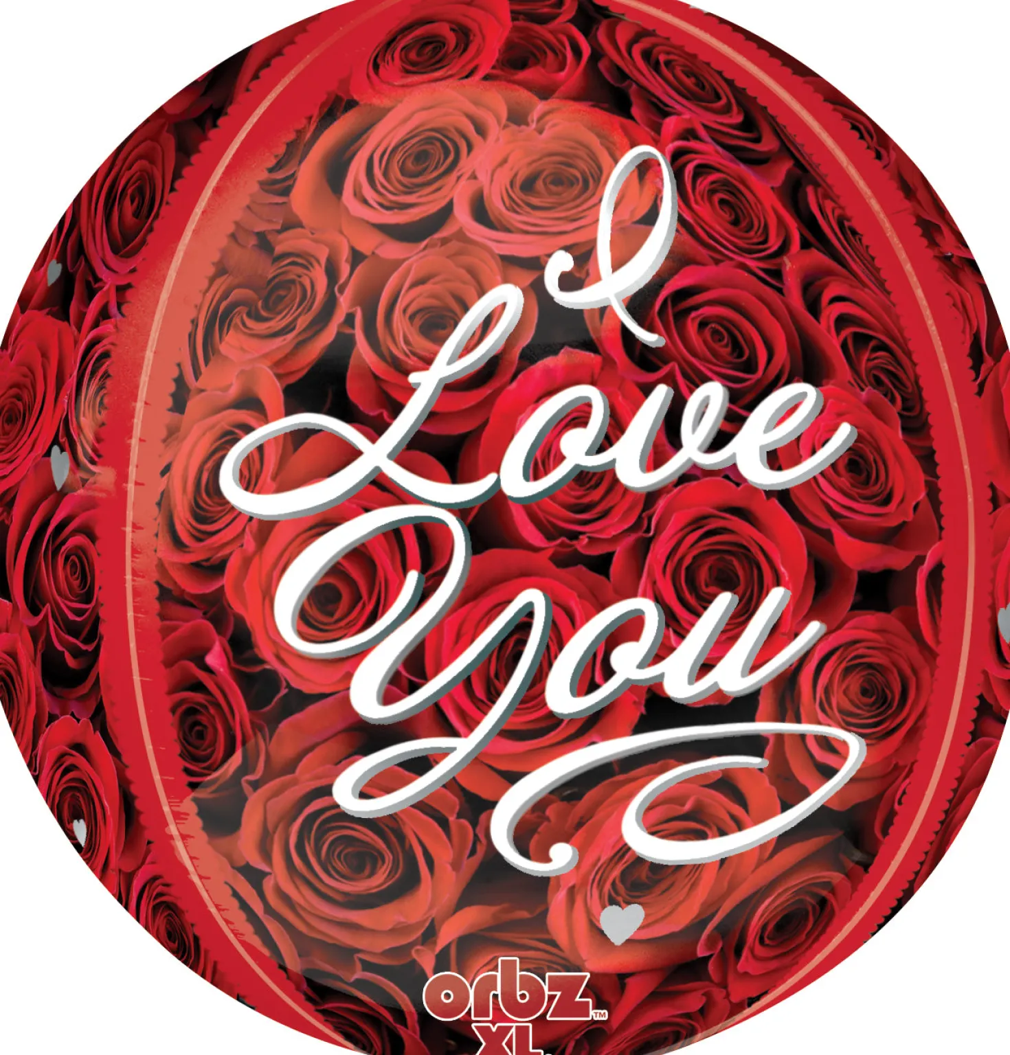 I Love You pallokas 3D muotofoliopallo