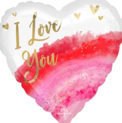 I love you sydän foliopallo