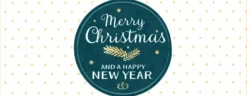 Joulukortti 21 x 8 cm - Merry Christmas