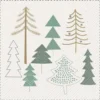 Joulukuuset lautasliina 33 x 33 cm 20 kpl/pkt