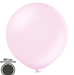 Jätti-ilmapallo 60 cm metallinhohtovaaleanpunainen