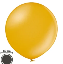 Jätti-ilmapallo 60 cm metallinhohtokulta