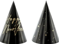 Juhlahattu Happy New Year 6 kpl/pkt