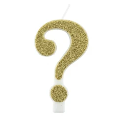 Kakkukynttilä kysymysmerkki, 9,5 cm